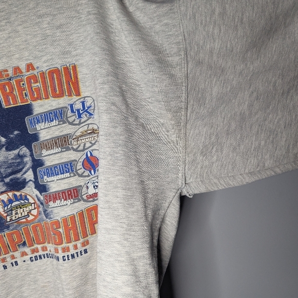Vintage gear for sports 2000 NCAA Basketball Midwest Region Crewneck Mens XL - Picture 3 of 9